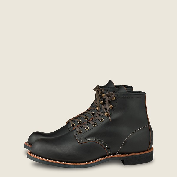 Bottes Red Wing Heritage - Blacksmith - 6-Inch Prairie Cuir - Noir - Homme 521JGQUBM